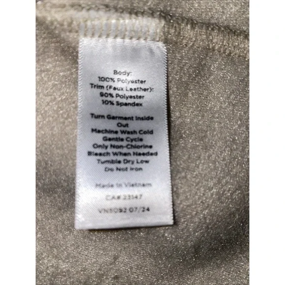 Haven Well Within Beige Sherpa‎ Belted Cozy Jacket Size Small New with Tags Vests